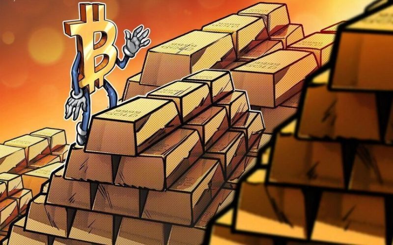 Bitcoin vs gold market bottom at $70K