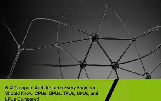 Five AI Compute Architectures Every Engineer Should Know: CPUs, GPUs, TPUs, NPUs, and LPUs Compared