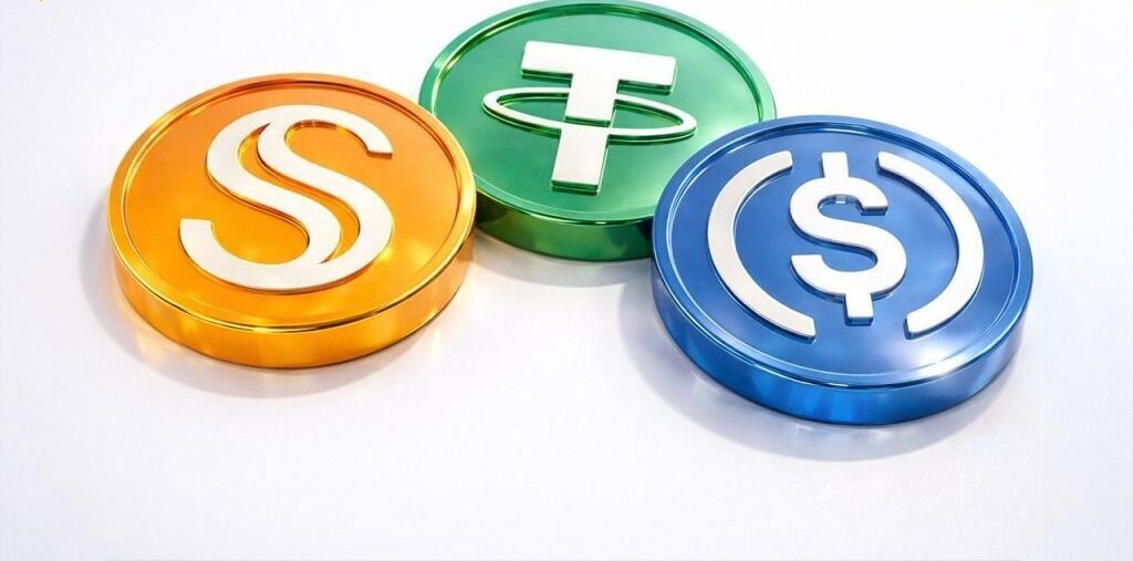 Stablecoin market cap reaching $318.6 billion all-time high chart