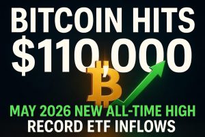 Bitcoin hits $110,000 in May 2026 new all-time high