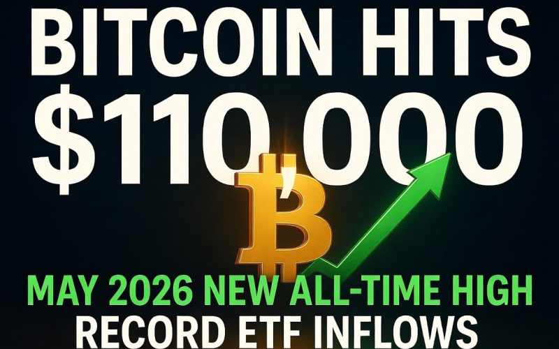 Bitcoin hits $110,000 in May 2026 new all-time high