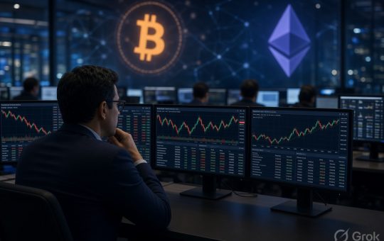 Institutional crypto trading and altcoin market liquidity in 2026