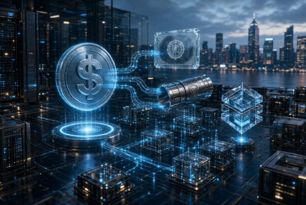 Stablecoins used for tokenized securities and digital finance