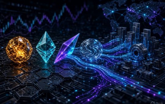 Bitcoin Ethereum Solana and XRP leading trending cryptocurrencies