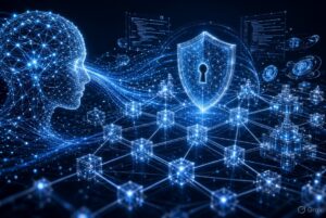 Artificial intelligence cybersecurity protecting cryptocurrency, blockchain networks and digital assets
